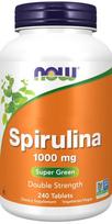 NOW FOODS EKO Spirulina 1000 mg (240 tablečių)