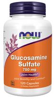 NOW FOODS Gliukozamino sulfatas - Gliukozamino sulfatas 750 mg (120 kapsulių).