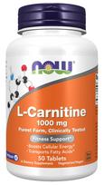 NOW FOODS L-karnitinas 1000 mg (50 tablečių)