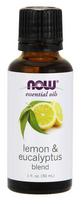 NOW FOODS Citrinų ir eukaliptų mišinys - citrinų aliejus, eukaliptų aliejus ir citrinžolių aliejus (30 ml)
