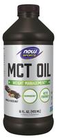 NOW FOODS MCT aliejus - Vanilės ir lazdyno riešutų skonio (473 ml)
