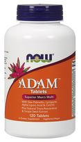 NOW FOODS Multivitaminų ir mineralų ingredientai vyrams ADAM (120 tablečių).