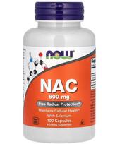 NOW FOODS NAC - N-acetil-L-cisteinas 600 mg (100 kapsulių)