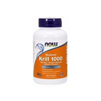 NOW FOODS Krilių aliejus 1000 mg - "Neptune" krilių aliejus DHA EPA (60 kapsulių).