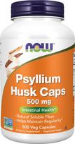 NOW FOODS Psyllium Husk Caps - Psyllium husk 500 mg (500 kapsulių).