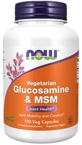 NOW FOODS Vegetariškas gliukozaminas ir MSM (120 kapsulių)