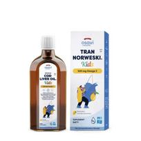 OSAVI Norwegian Trank Kids 500 mg Omega 3 - citrinų skonio (250 ml)