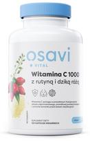 OSAVI Vitaminas C 500 mg su rutinu ir erškėtuogėmis (120 kapsulių).