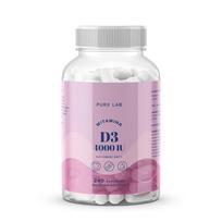 PURE LAB Vitaminas D3 4000 TV (240 kapsulių)