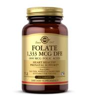 SOLGAR Foliatai 1333 mcg DFE (800 mcg folio rūgšties) (250 tablečių).