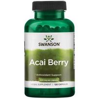 SWANSON Acai vaisiai 500 mg (120 kapsulių)