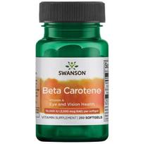 SWANSON Beta karotinas 10 000IU - Beta karotinas (250 kapsulių).
