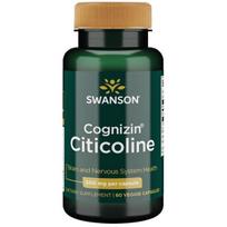 SWANSON Cognizin Citicoline 500 mg (60 kapsulių).