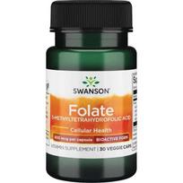 SWANSON Foliatai 400 mcg (30 kapsulių).