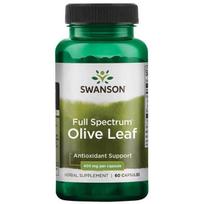 "SWANSON Full Spectrum Olive Leaf" 400 mg (60 kapsulių).