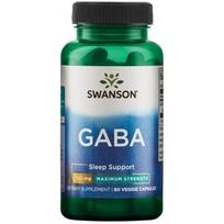 SWANSON GABA 750 mg (60 kapsulių)