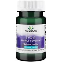SWANSON Geležies geležies fumaratas 18 mg (60 kapsulių).