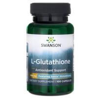 SWANSON L-Glutathione - L-Glutathione redukuotas 100 mg (100 kapsulių).