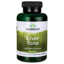SWANSON Kepenų tonusas - kepenų detoksikacijos formulė (120 kapsulių).