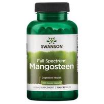 SWANSON Mangosteen 500 mg (100 kapsulių).