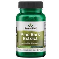 SWANSON Pušų žievės ekstraktas 50 mg - pušų žievės ekstraktas (100 kapsulių).