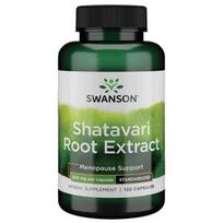 SWANSON Shatavari šaknų ekstraktas 500 mg (120 kapsulių).