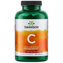 SWANSON Vitaminas C 1000 su RH pailginto atpalaidavimo (250 tablečių).