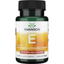 SWANSON Vitaminas E 400 TV (60 kapsulių)