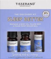 TISSERAND AROMATERAPY Sleep Better Discovery Kit - pagrindiniai produktai geram miegui (2 x 9 ml, 1 x 10 ml)