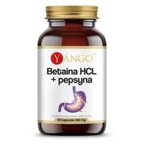 YANGO betaino HCL + pepsinas (90 kapsulių)