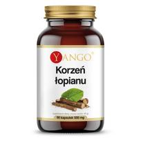 YANGO varnalėšų šaknis 410 mg (90 kapsulių).