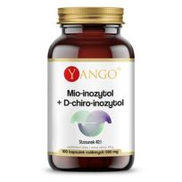 YANGO Mio-inositolis + D-chiro-inositolis (100 kapsulių).