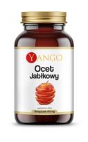 YANGO Obuolių sidro actas 475 mg (90 kapsulių).