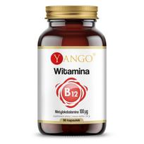 YANGO Vitaminas B12 100 mcg (90 kapsulių)