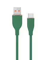 Type-C USB charging and data cable, 1.5 m, green