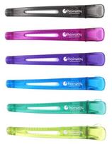 Hairway segtukai plaukų sruogų atskyrimui ir tvirtinimui, plastikiniai 11cm Hairway 6vnt