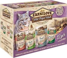 Carnilove Cat Wild Origin Fillets suaugusioms katėms su mėsa, 12x85g