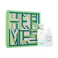 Kūno priežiūros rinkinys Hermes Un Jardin Sur Le Nil EDT moterims: tualetinis vanduo EDT, 100 ml + kūno losjonas, 80 ml