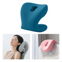 Kaklo atrama biuro kėdės atlošui Patogi skalbiama Ergonomiška Daugiafunkcinė Vyrams Moterims Blue Green
