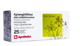 APOTHEKA vaistažolių arbata SALDŽIŲJŲ PANKOLIŲ, 1.5g x N25