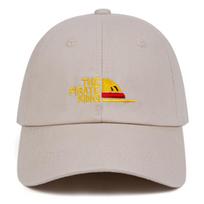 100% medvilnė Piratų karaliaus tėčio kepurė siuvinėta Lufio kepurė Beisbolo kepuraitė Anime gerbėjų kepurės moterims Unisex gerai Vyras One Punch Man Snapback