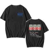 Meškos TV serialo marškinėliai The Original Beef of Chicagoland Spausdintas marškinėlis Medvilninis Unisex/ Unisex Laisvalaikio marškinėliai Grafiniai marškinėliai Viršus Unisex L