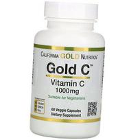 Vitaminas C, Askorbo rūgštis, Gold C Vitamin C 1000, California Gold Nutrition (36427005) 60vcaps