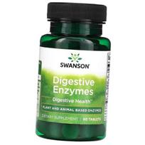 Digestive Enzymes, Digestive Enzymes, Swanson 90 tabs (69280012) 90tab