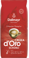 Dallmayr d'Oro Crema Schumli kavos pupelės, 1kg
