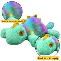 Spalvingas Pliušinis Chameleonas 45 cm