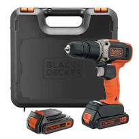 18 V 2 greičių plaktukas, 1 x 1,5 Ah baterija, 400 mA įkroviklis, komplektacijos dėžutė BCD003C2K-QW BLACK DECKER