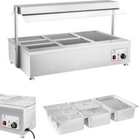 Royal Catering Laisvai pastatomas sausas marinavimo indas 6 x GN 150 mm 55 l