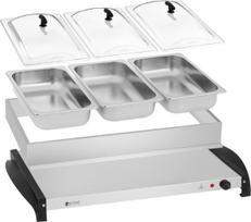 Royal Catering Maisto šildytuvas 3 indams elektrinis 400W