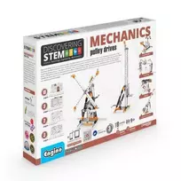 Mokslinis rinkinys ENGINO „MECHANIKA: skriemulių pavaros“